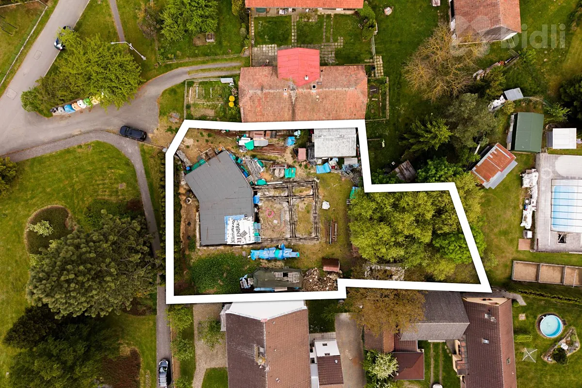 Prodej stavebního pozemku 1405 m²